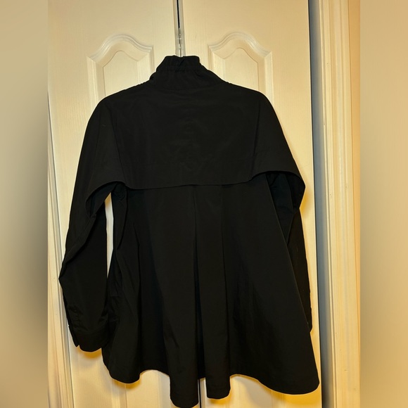 Athleta - Advantage Poplin Jacket Top Black Long Sleeve Pullover in Size XS - Picture 5 of 14